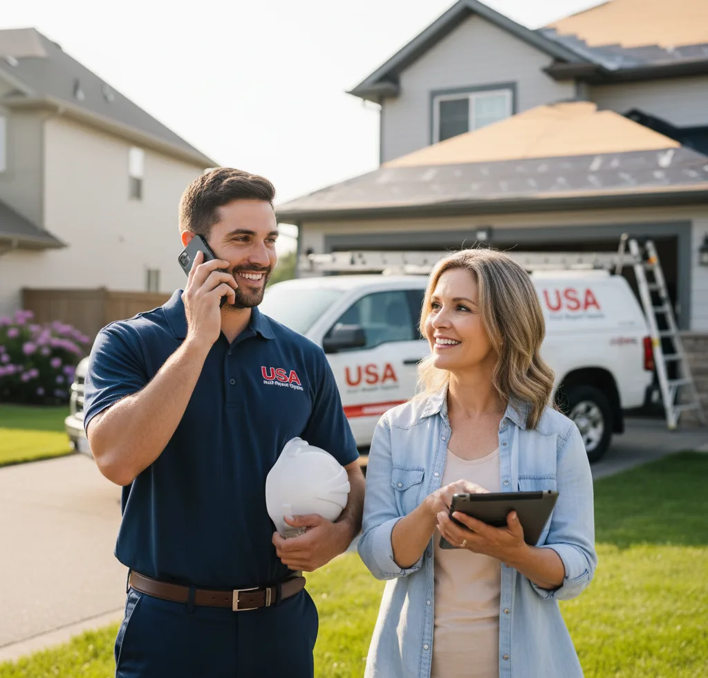 USA Roof Repair Experts customer support in Williamsport